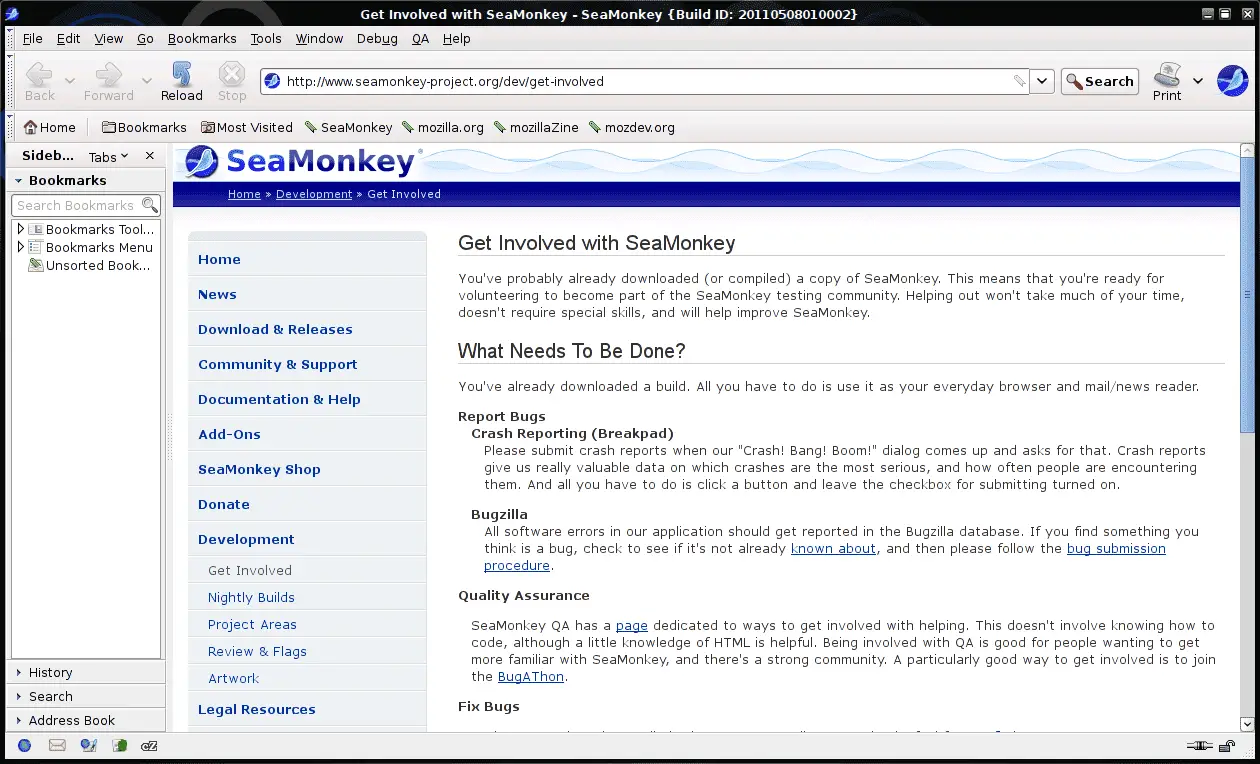 seamonkey picture