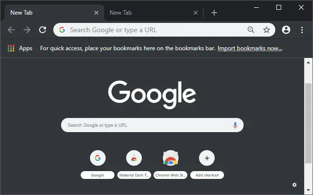 Developer Has Released A New Dark Theme For Google Chrome