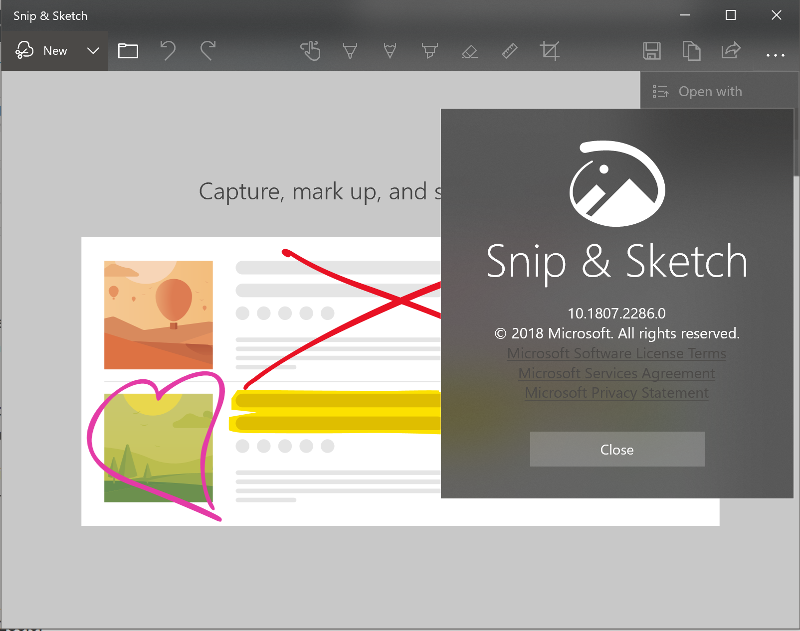 download snip and sketch without store
