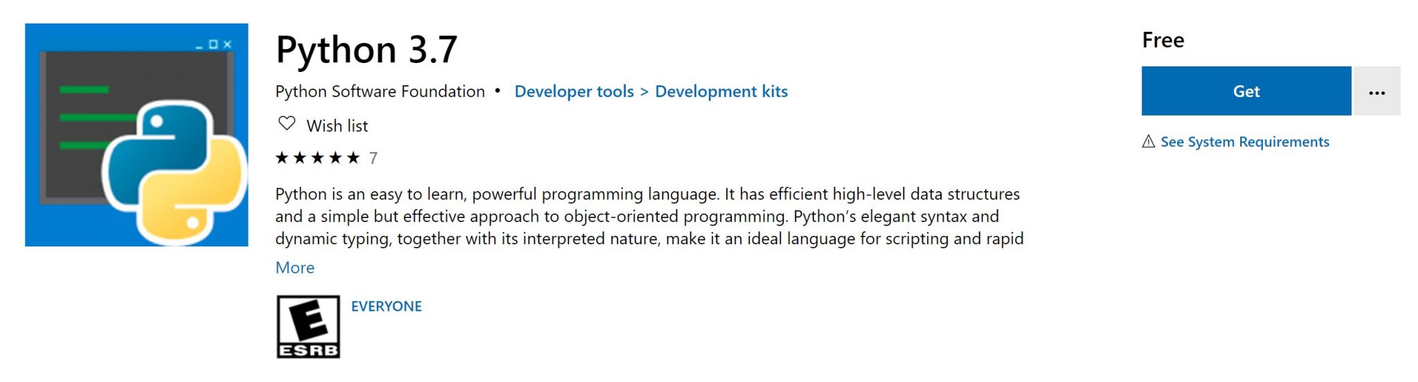 Python 3.7 is on the Microsoft Store • InfoTech News