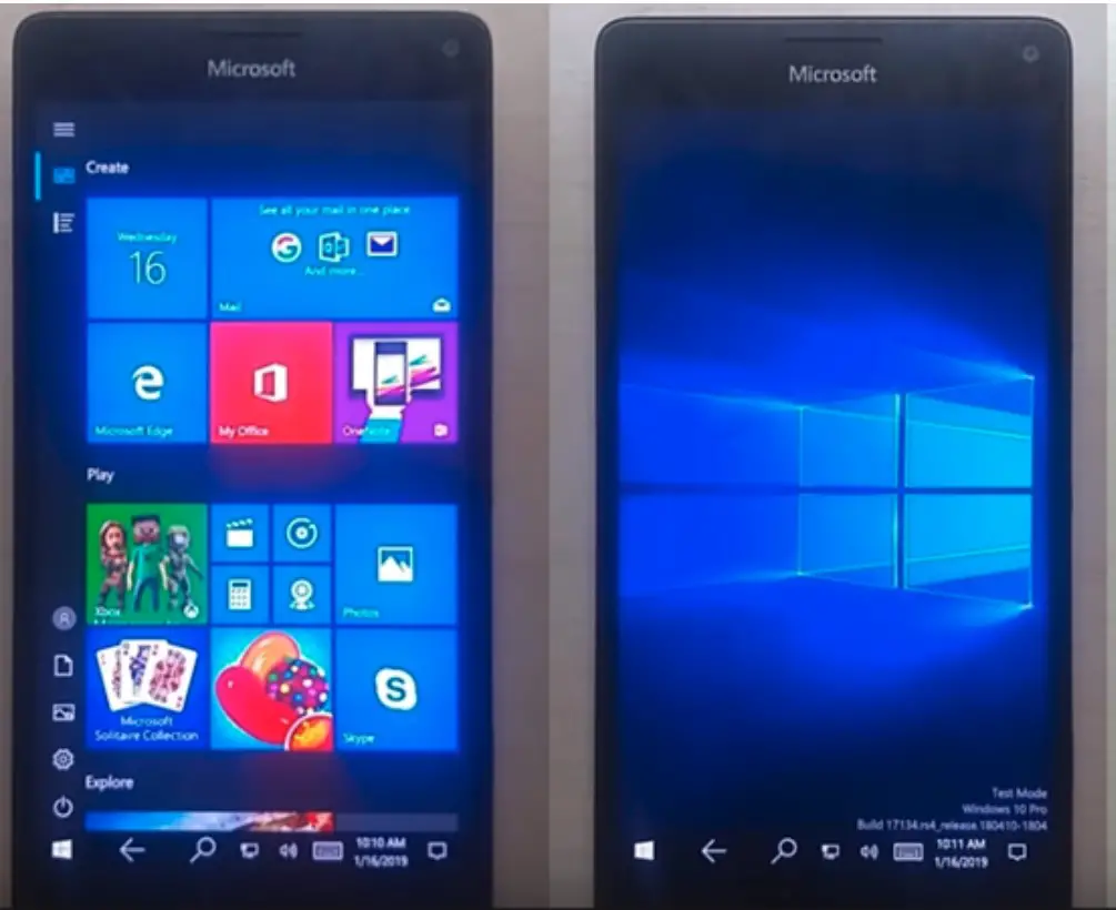 windows 10 para smartphones