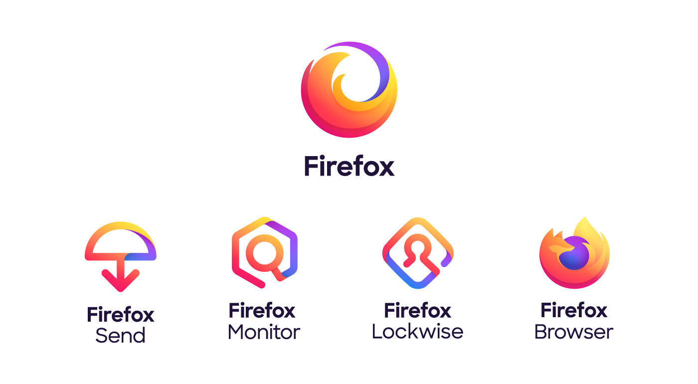 Mozilla introduces new Logo for Firefox products and services