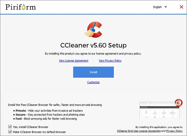 ccleaner hack fix