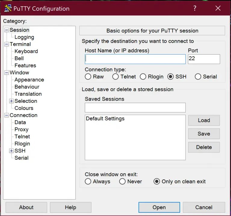 How To Check Ip From Putty