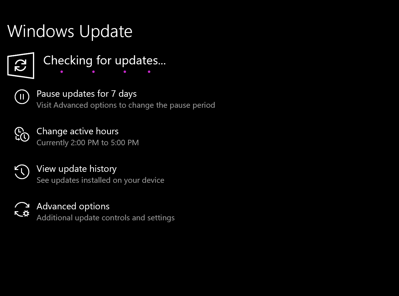 cara pause update windows 10