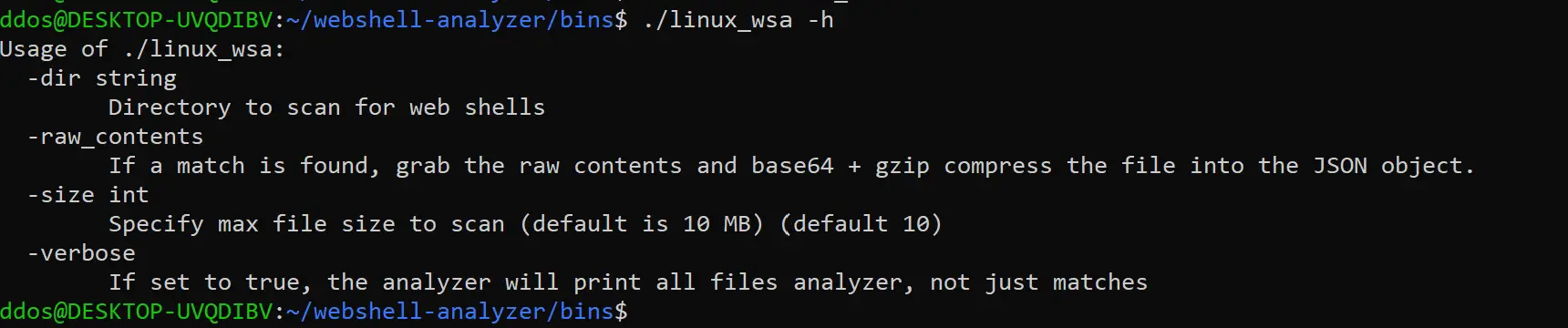 Web Shell Analyzer