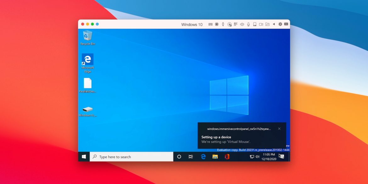 windows 10 for parallels m1