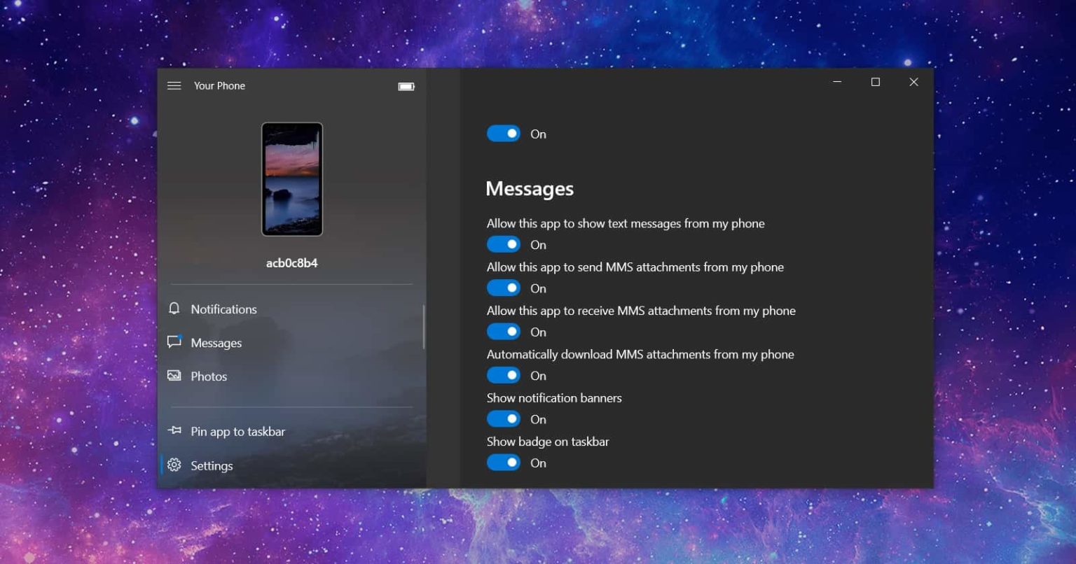 Windows 10 Your Phone app now allows viewing contact information