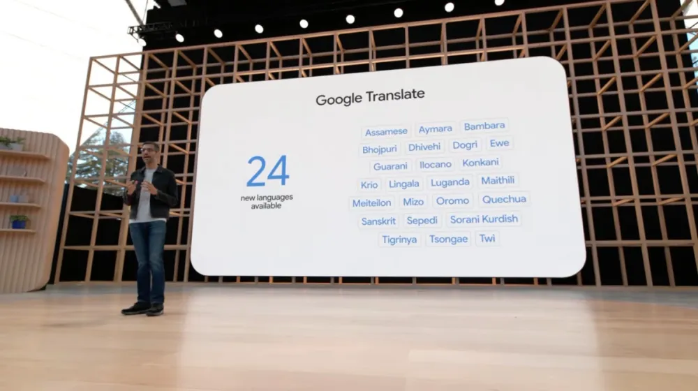 Google Translate new languages