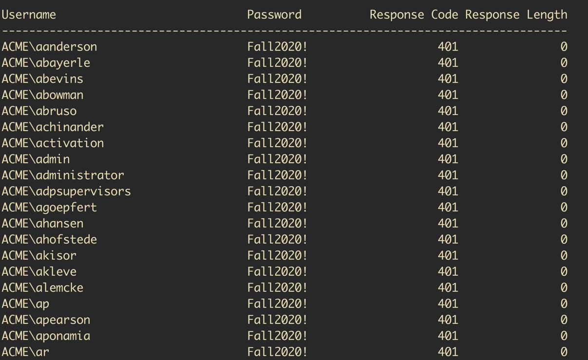 password spraying tool