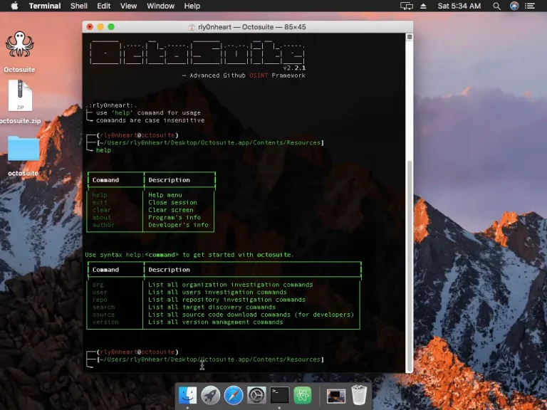 Github osint framework