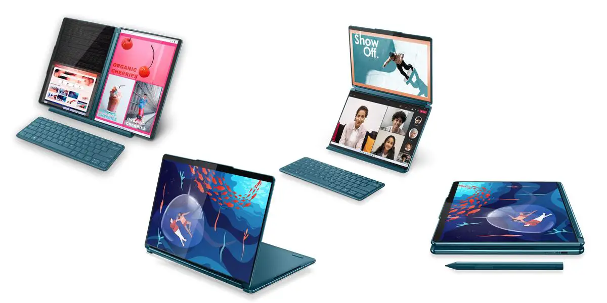 Lenovo launches new Yoga Book 9i laptop: full-sized dual-screen OLED laptop