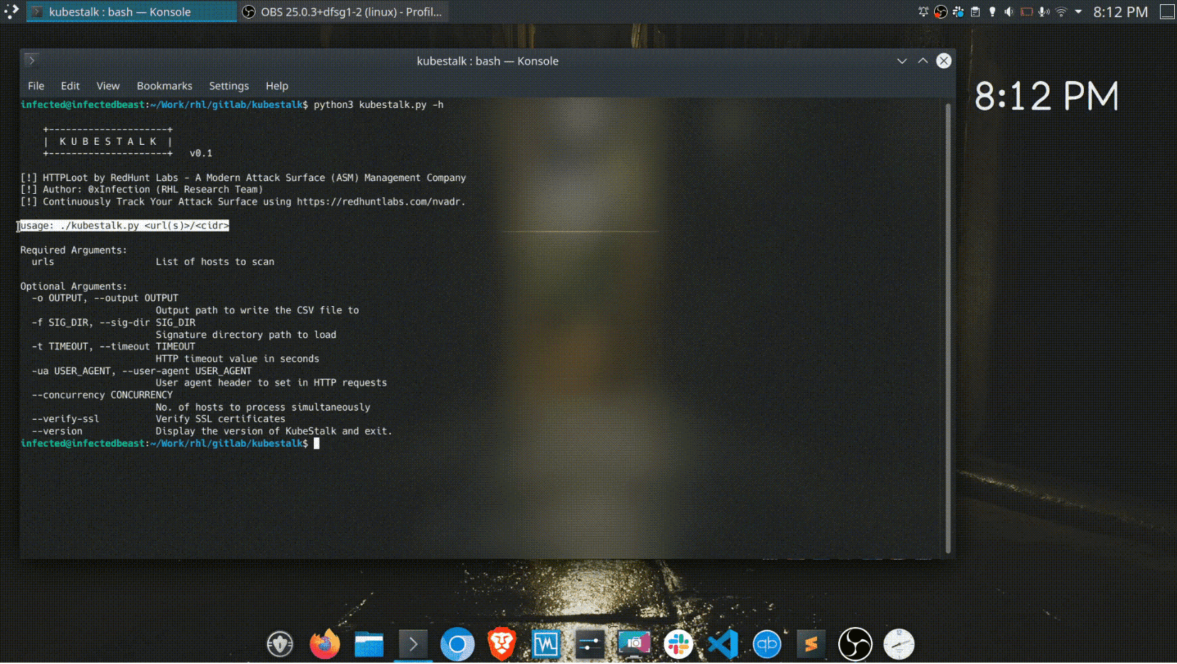 kubestalk: discovers Kubernetes and related infrastructure based attack surface