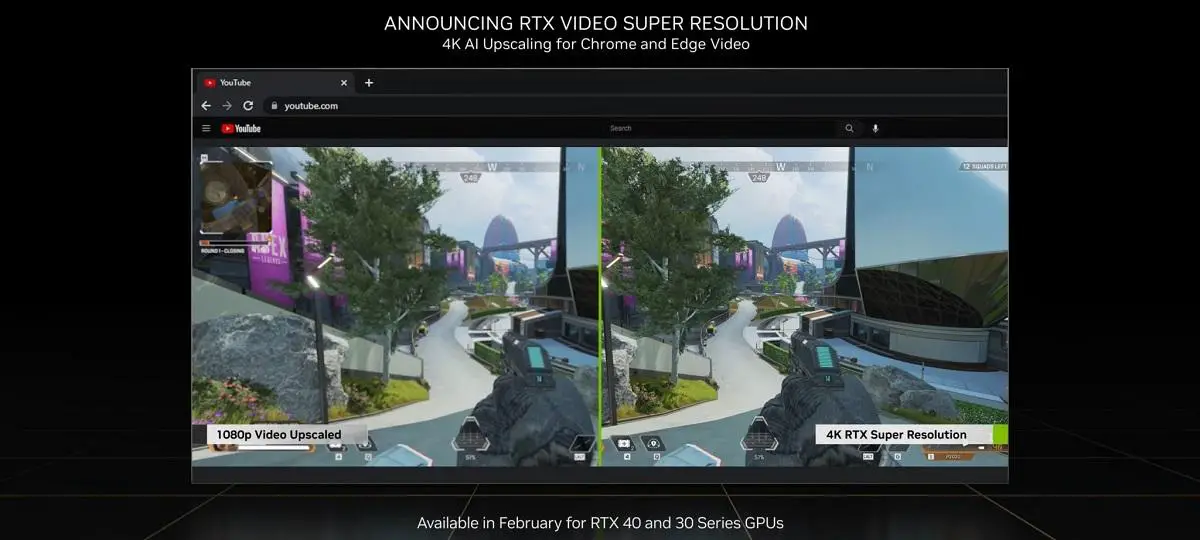 Obligate flexible ending Nvidia will launch the R530 version driver later this month: Brings RTX VSR  functionality