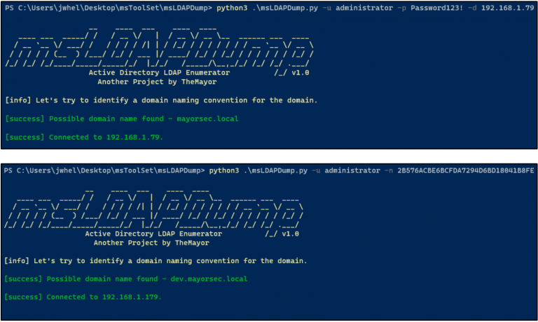 LDAP enumeration