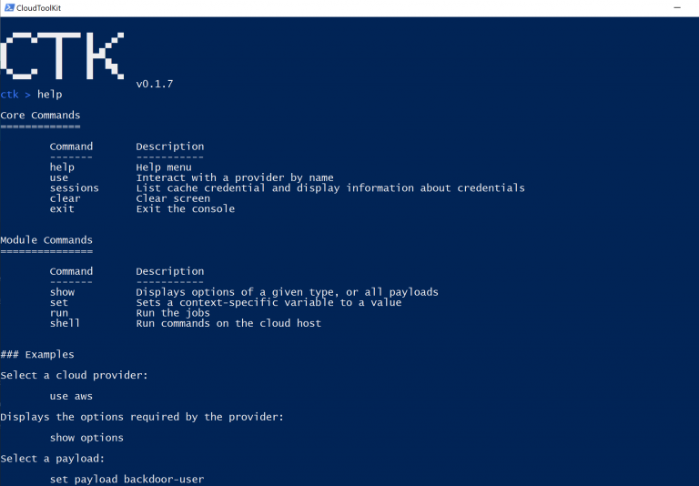Multi-cloud penetration testing tools