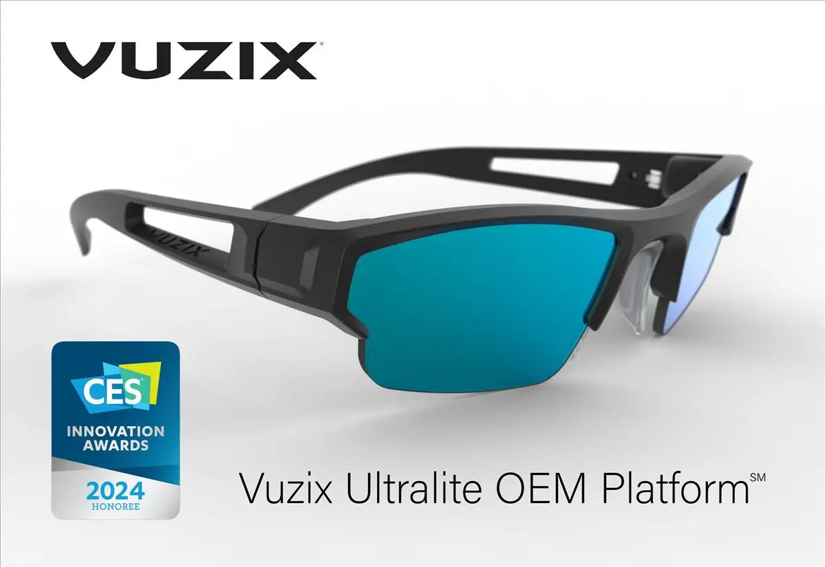 Vuzix unveils their latest augmented reality (AR) glasses Vuzix Ultralite S