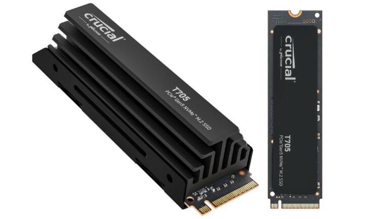 storage drive failure T705 PCIe 5.0 SSD