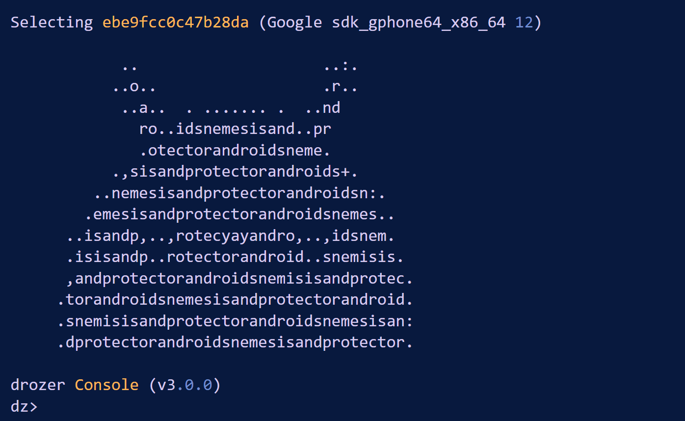 drozer: A security testing framework for Android