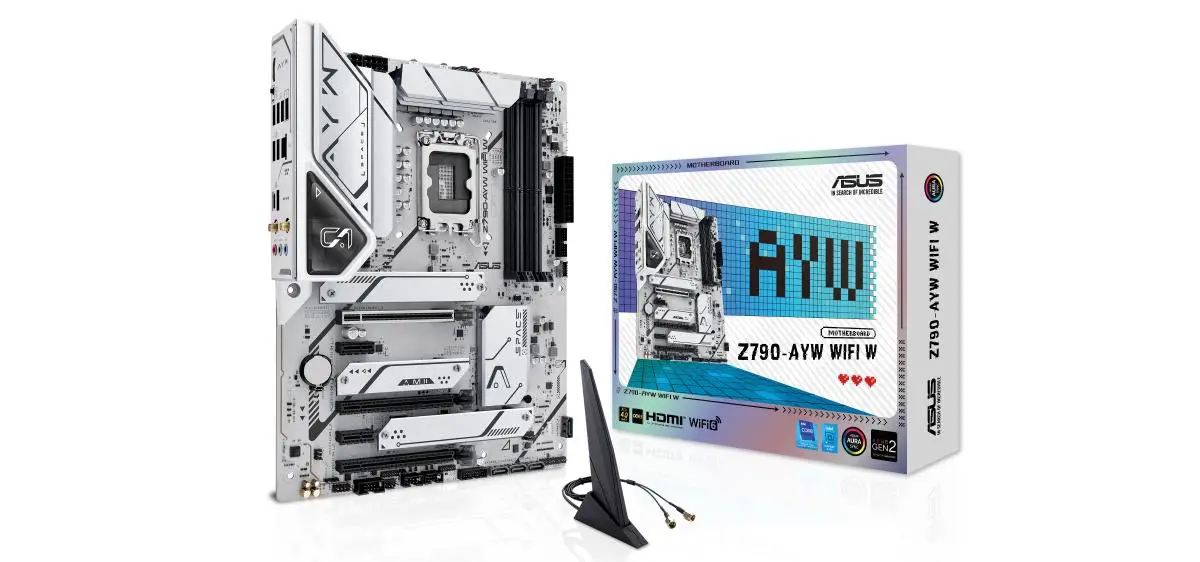 ASUS launches Z790AYW WIFI W motherboard