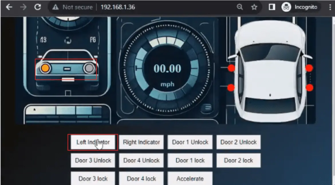 Car Vulnerabilities Simulator