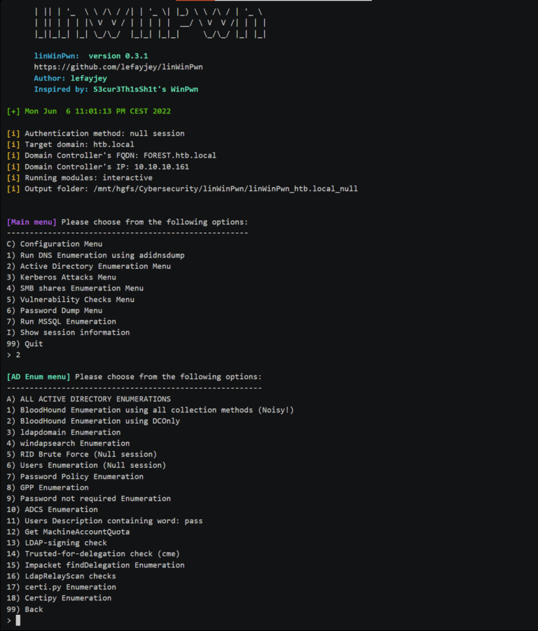 Active Directory Pentesting