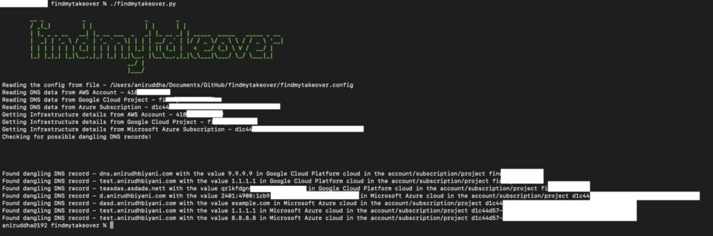 find dangling domains