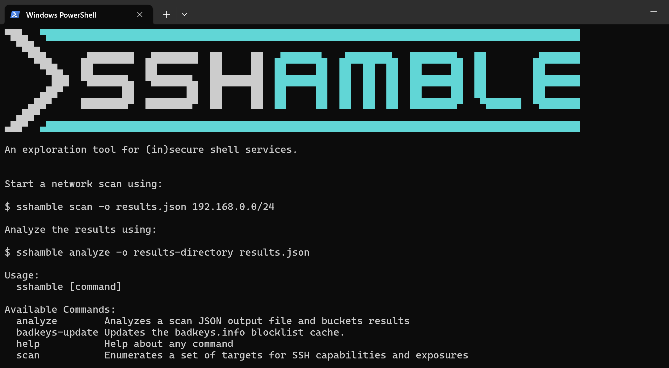 SSHamble