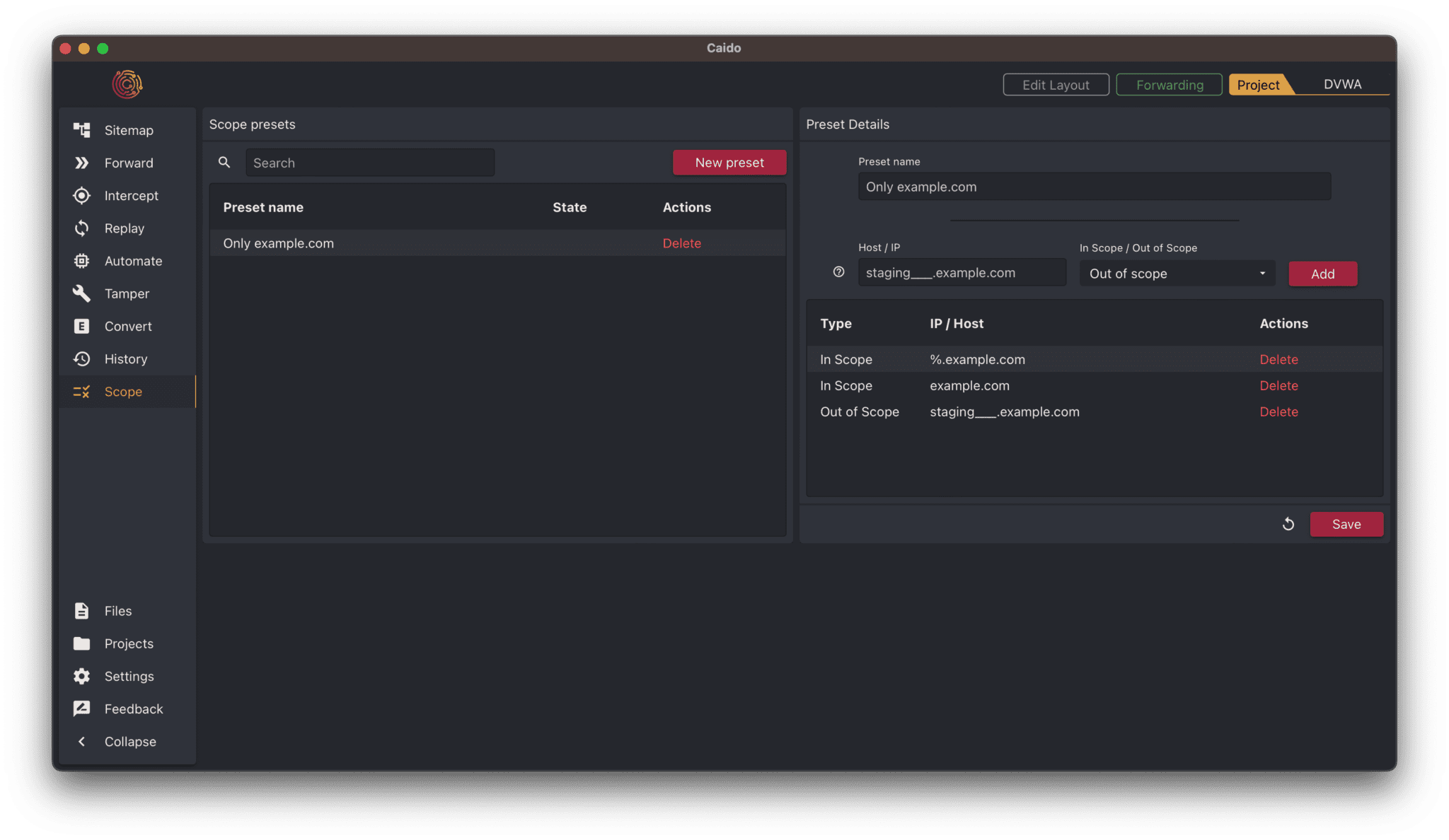 Caido: audit web applications with efficiency and ease