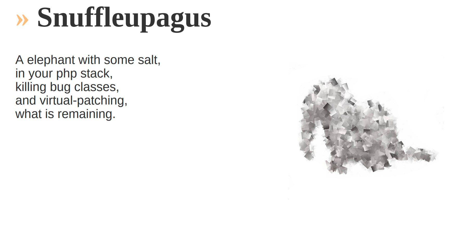 snuffleupagus: Security module for php7 and php8