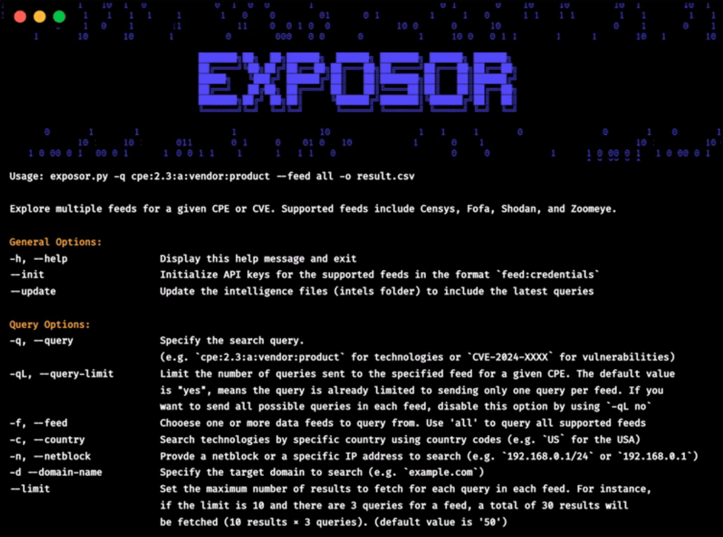 Exposor: A Contactless Reconnaissance Tool