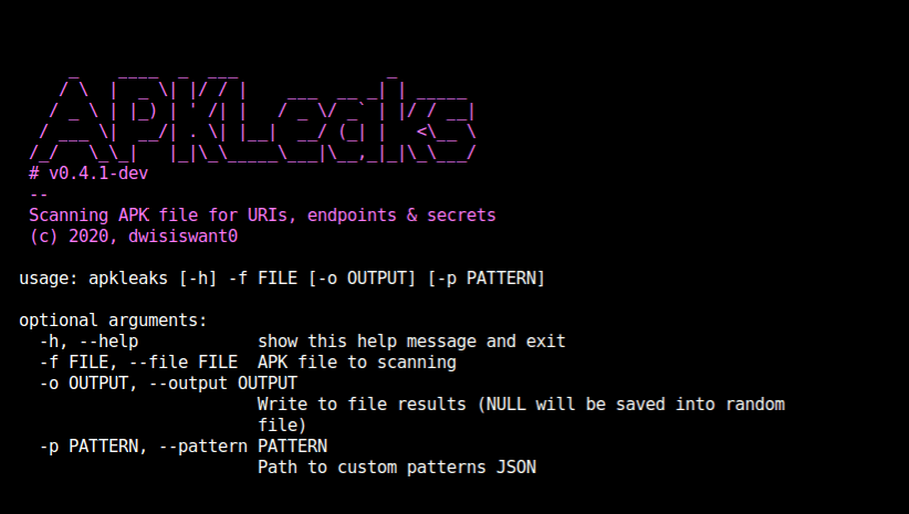 apkleaks