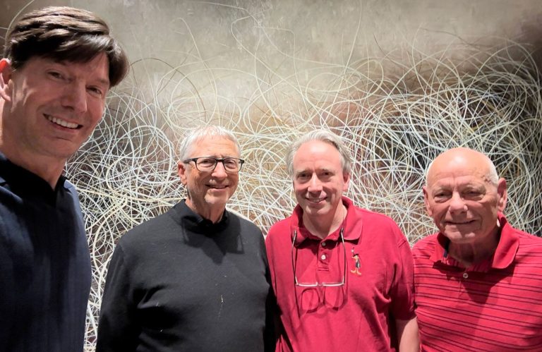 Bill Gates, Linus Torvalds, Historic Meeting