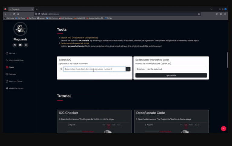 PowerShell Deobfuscation, Security Tool