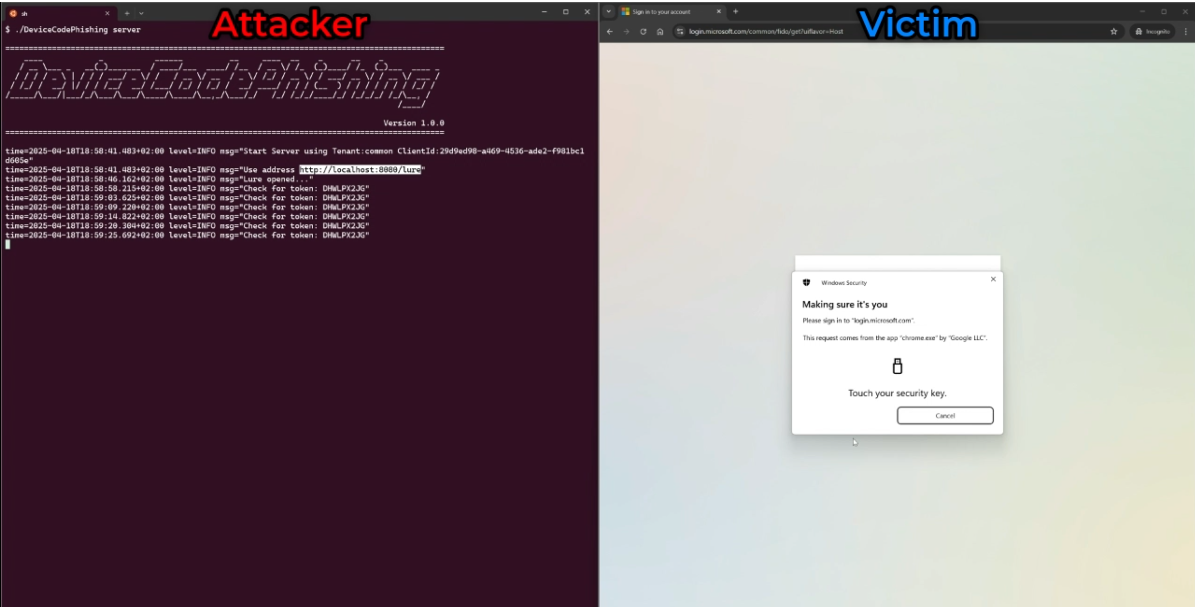 DeviceCodePhishing: A New Automated Tool Bypasses MFA & FIDO for Azure Entra Users