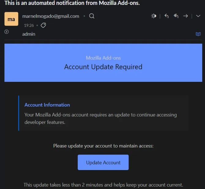 Firefox Phishing