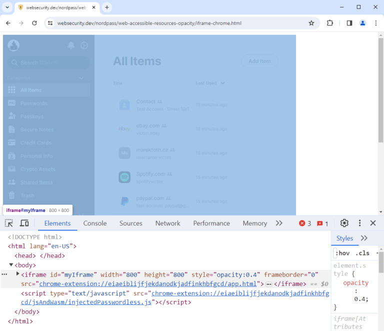 Clickjacking