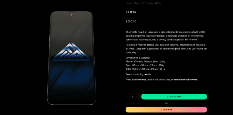 Linux smartphone
