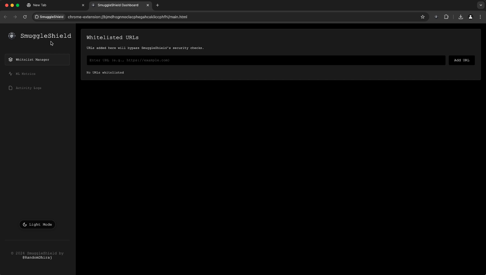 SmuggleShield: A Browser Extension to Detect and Block HTML Smuggling Attacks