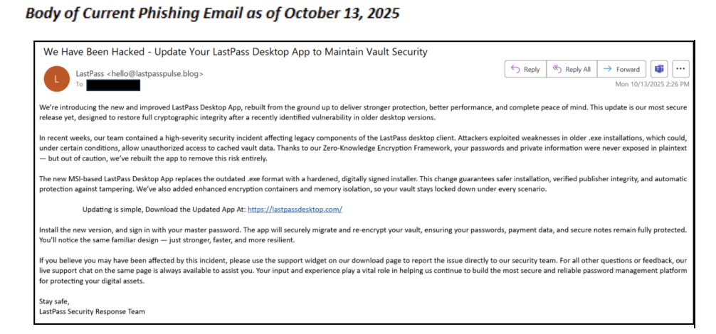 Phishing Campaign Targets Master Passwords of Top Managers