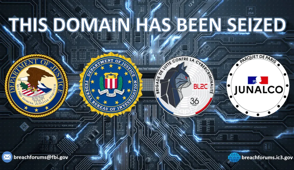 FBI Seizes BreachForums Domain Hours Before Scattered Spider Data Leak Deadline