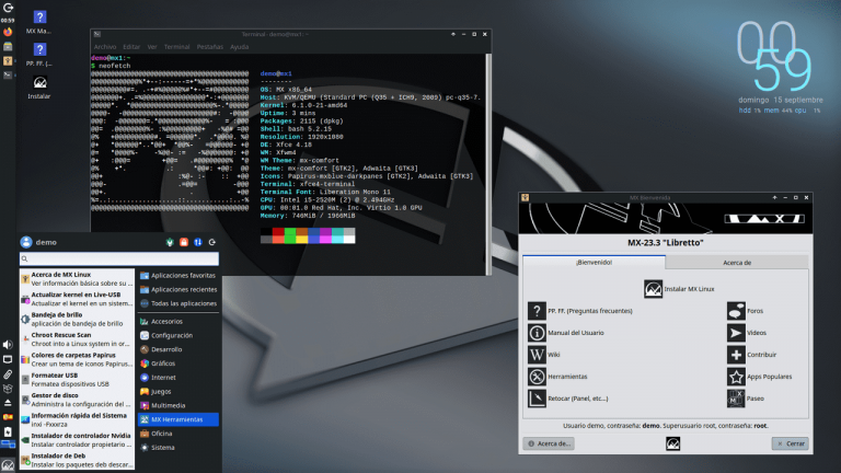 MX Linux Infinity