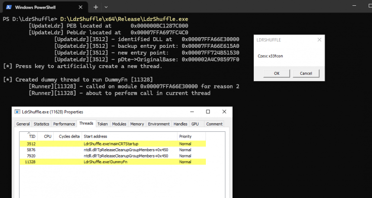 EntryPoint Hijacking