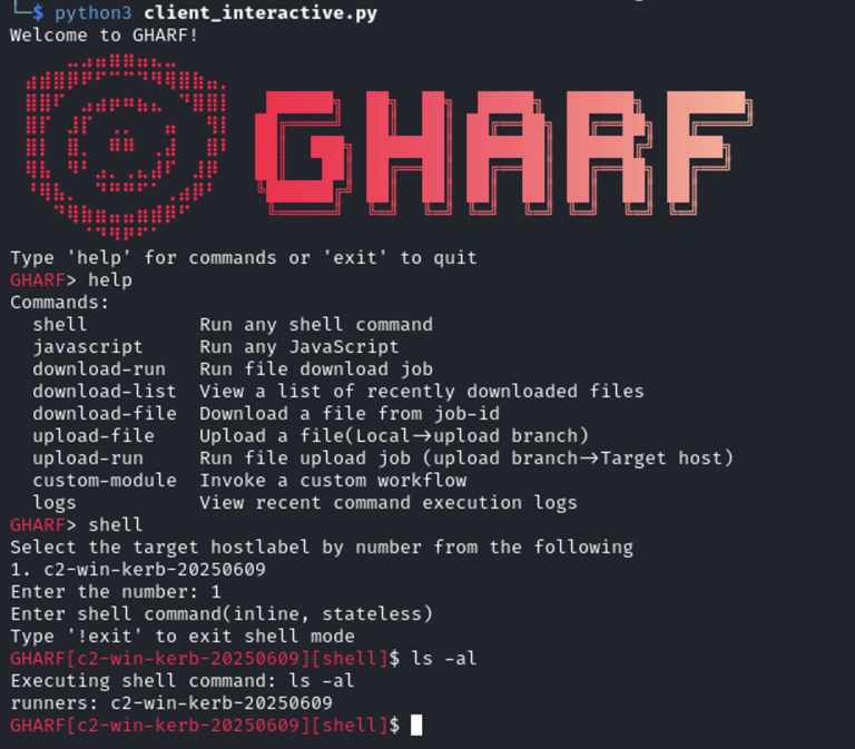 GHARF Red Team framework