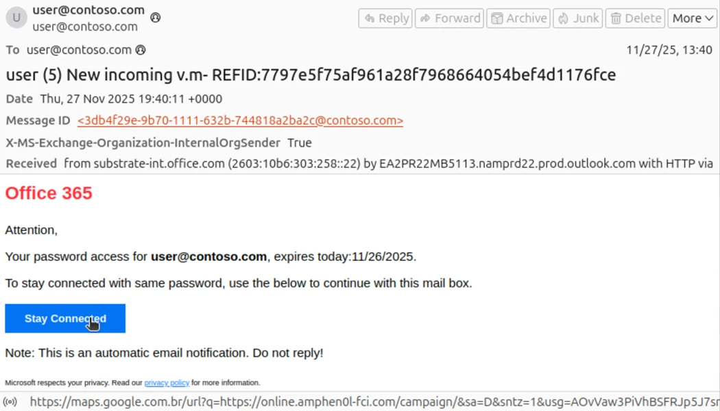 The Insider Threat: How Tycoon 2FA Bypasses Microsoft 365 MFA via Spoofing