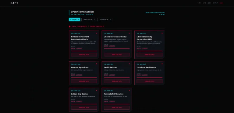 ransomware operator