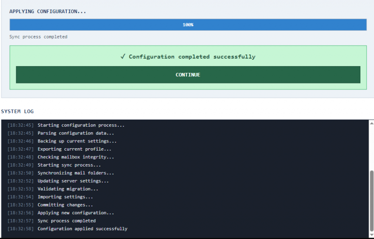 A scripted distraction sequence used to mask the background exfiltration of stolen data